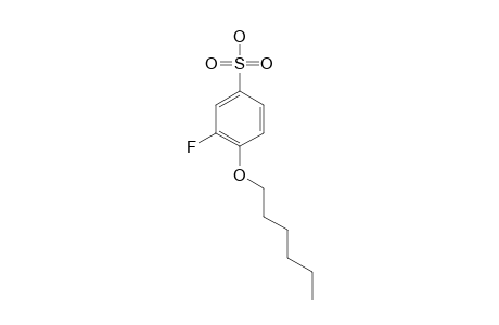 3-FLUORO-4-HEXYLOXYBENZYLSULFONIC-ACID