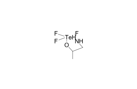 TRIFLUORO(1-AMINOPROP-2-OXY)TELLURIUM (ISOMER 1)
