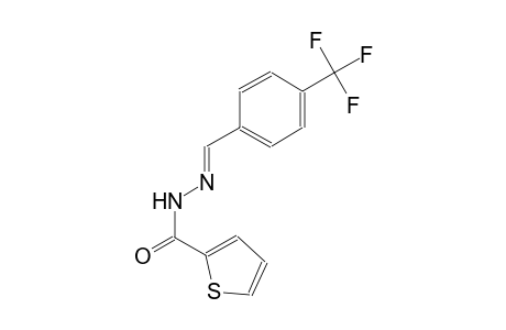 N'-{(E)-[4-(trifluoromethyl)phenyl]methylidene}-2-thiophenecarbohydrazide