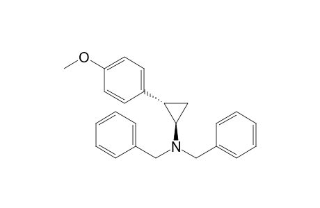 trans-N,N-Dibenzyl-2-(4'-methoxylphenyl)cyclopropylamine