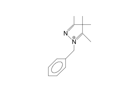 1-Benzyl-3,4,4,5-tetramethyl-4-isopyrazolium cation