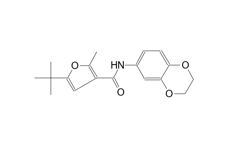 3-furancarboxamide, N-(2,3-dihydro-1,4-benzodioxin-6-yl)-5-(1,1-dimethylethyl)-2-methyl-
