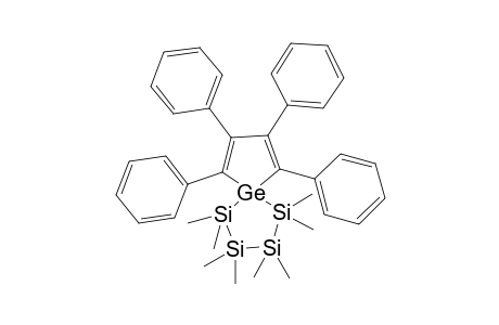 Tetraphenylgermole-spiro-octamethylcyclogermatetrasilane