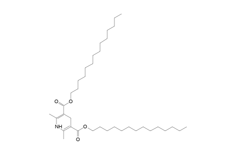 Ditetradecyl 1,4-dihydro-2,6-dimethyl-3,5-pyridinedicarboxylate