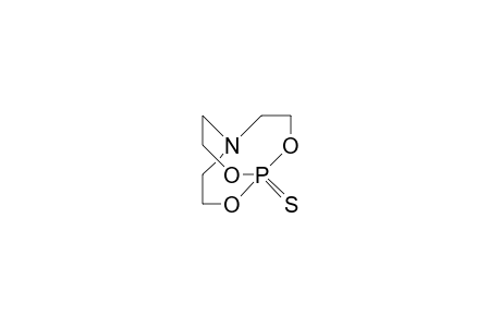 1-Thio-1-phospha-5-aza-2,8,9-trioxa-bicyclo(3.3.3)undecane