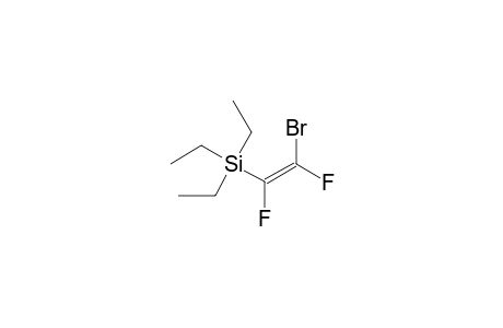 cis-1,2-Difluorobromotriethylsilylethylene