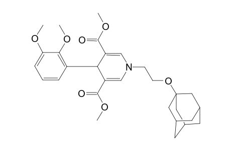 1-[2-(1-adamantyloxy)ethyl]-4-(2,3-dimethoxyphenyl)-4H-pyridine-3,5-dicarboxylic acid dimethyl ester