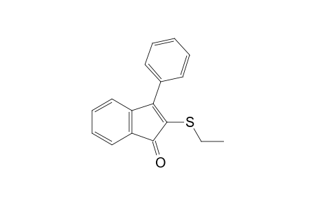 2-ethylthio-3-phenylindenone