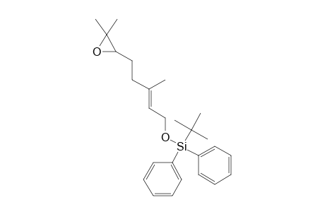 (E)-tert-Butyl{[5-(3,3-dimethyloxiran-2-yl)-3-methylpent-2-en-1-yl]-oxy}diphenylsilane
