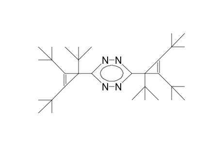 3,6-Bis(1,2,3-tri-tert-butyl-2-cyclopropenyl)-1,2,4,5-tetrazine