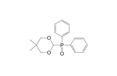 2-Diphenylphosphoryl-5,5-dimethyl-1,3-dioxane