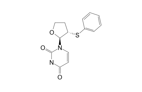 1-(3-TRANS-PHENYLTHIOTETRAHYDROFURAN-2-YL)-URACIL