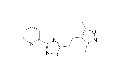 pyridine, 2-[5-[2-(3,5-dimethyl-4-isoxazolyl)ethyl]-1,2,4-oxadiazol-3-yl]-