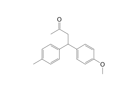 4-(4-Methylphenyl)-4-(4-methoxyphenyl)-2-butanone