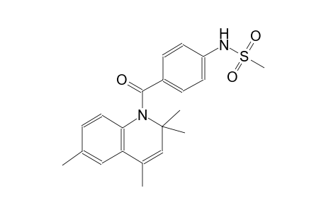 methanesulfonamide, N-[4-[(2,2,4,6-tetramethyl-1(2H)-quinolinyl)carbonyl]phenyl]-