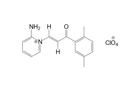 trans-2-amino-1-[2-(2,5-dimethylbenzoyl)vinyl]pyridinium perchlorate