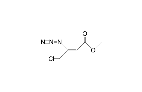 3-Azido-4-chloro-but-2-Z-enoic acid, methyl ester