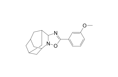 4-(3-Methoxyphenyl)-3-oxa-2,5-diazatetracyclo[7.3.1.1(7,11).0(2,6)]tetradec-4-ene