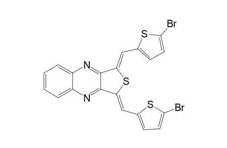 1,3-Bis(2-bromo-5-thienylmethylene)-1,3-dihydrothieno[3,4-b]quinoxaline