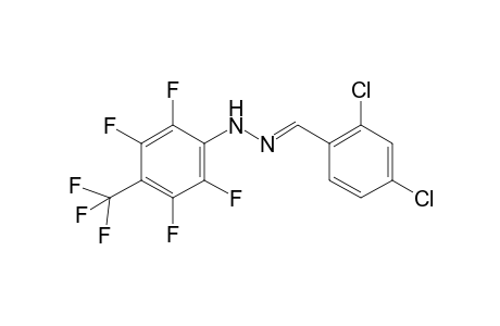 2,4-Dichlorobenzaldehyde [2,3,5,6-tetrafluoro-4-(trifluoromethyl)phenyl]hydrazone