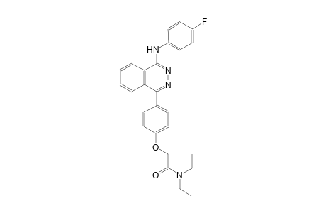 N,N-diethyl-2-{4-[4-(4-fluoroanilino)-1-phthalazinyl]phenoxy}acetamide