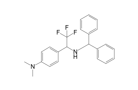 4-[1-(Benzhydrylamino)-2,2,2-trifluoroethyl]-N.N-dimethylaniline