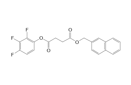 Succinic acid, naphth-2-ylmethyl 2,3,4-trifluorophenyl ester