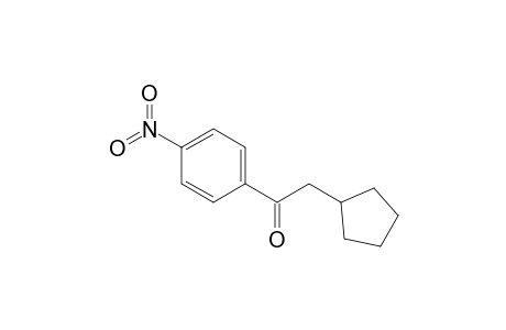 2-cyclopentyl-1-(4-nitrophenyl)ethanone