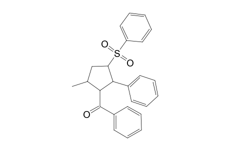 1-Benzoyl-2-methyl-4-(phenylthio)-5-phenyltetrahydrofuran