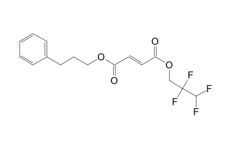 Fumaric acid, 3-phenylpropyl 2,2,3,3-tetrafluoropropyl ester