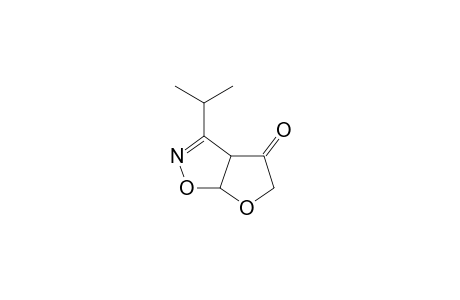 4-Isopropyl-3-oxotetrahydrofurano[4,5-d]isoxazoline