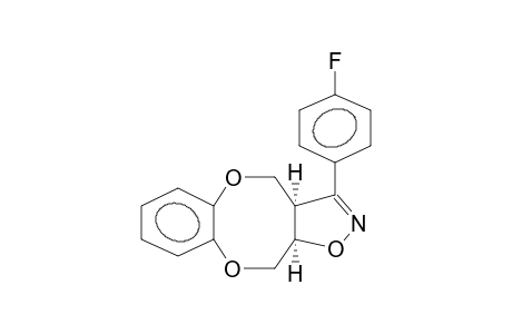 3-(4-FLUOROPHENYL)-3A,4,11,11A-TETRAHYDROISOXAZOLO[5,4-C]-1,6-BENZODIOXOCINE