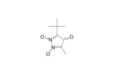 3-TERT.-BUTYL-5-METHYL-4-OXO-4H-PYRAZOLE-1,2-DIOXIDE