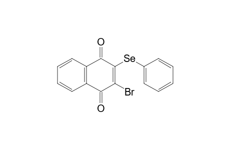 2-Phenylseleno-3-bromo-1,4-naphthoquinone