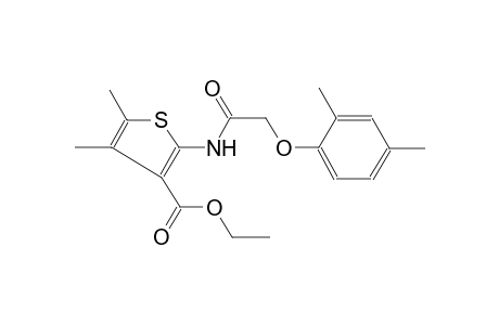 ethyl 2-{[(2,4-dimethylphenoxy)acetyl]amino}-4,5-dimethyl-3-thiophenecarboxylate