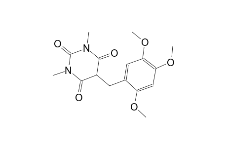 2,4,6(1H,3H,5H)-pyrimidinetrione, 1,3-dimethyl-5-[(2,4,5-trimethoxyphenyl)methyl]-