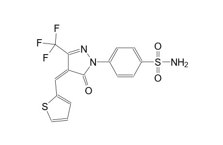 benzenesulfonamide, 4-[(4Z)-4,5-dihydro-5-oxo-4-(2-thienylmethylene)-3-(trifluoromethyl)-1H-pyrazol-1-yl]-