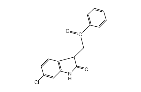 6-CHLORO-3-PHENACYL-2-INDOLINONE