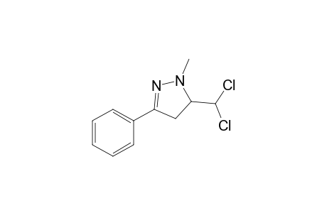 5-Dichloromethyl-1-methyl-3-phenyl-2-pyrazoline