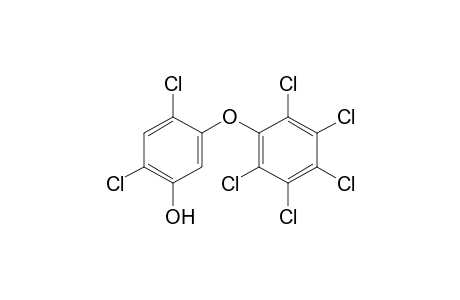 3-(2',3',4',5',6'-Pentachlorophenoxy)-4,6-dichlorophenol