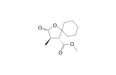 trans-Cyclohexanespiro-4'-[3'-(methoxycarbonyl)-2'-methyl-4'-butanolide]