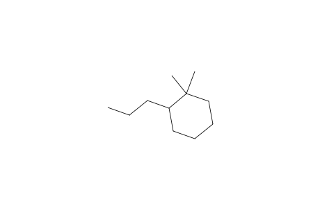 Cyclohexane, 1,1-dimethyl-2-propyl-