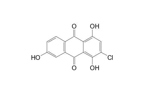 2-Chloranyl-1,4,7-tris(oxidanyl)anthracene-9,10-dione