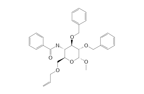 METHYL-6-O-ALLYL-2,3-DI-O-BENZYL-4-DEOXY-4-BENZOYLAMINO-ALPHA-D-GLUCOPYRANOSIDE