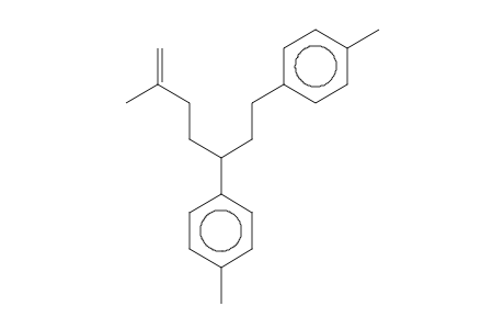1-Methyl-4-(4-methyl-1-[2-(4-methylphenyl)ethyl]-4-pentenyl)benzene