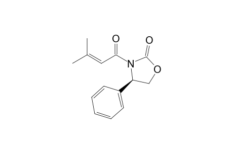 N-(3'-Methylbut-2'-enoyl)-4(R)-phenyloxazolidin-2-one