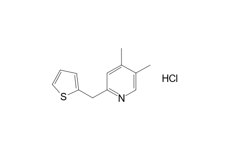 6-(2-thenyl)-3,4-lutidine, monohydrochloride