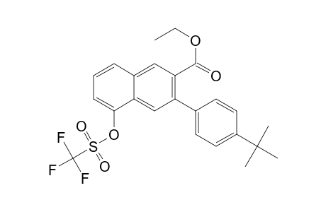 Ethyl 3-(4-tert-Butylphenyl)-5-(trifluoromethylsulfonyloxy)-2-naphthoate