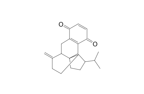 3-Isopropyl-6-methylene-1,2,3,3a,4,5,6,6a,7,12-decahydrocyclopenta[d]anthracene-8,11-dione