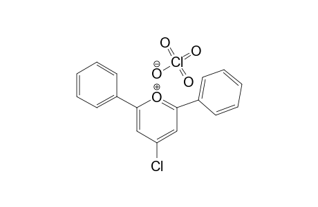4-CHLORO-2,6-DIPHENYL-PYRANYLIUM-PERCHLORATE;(R=H)